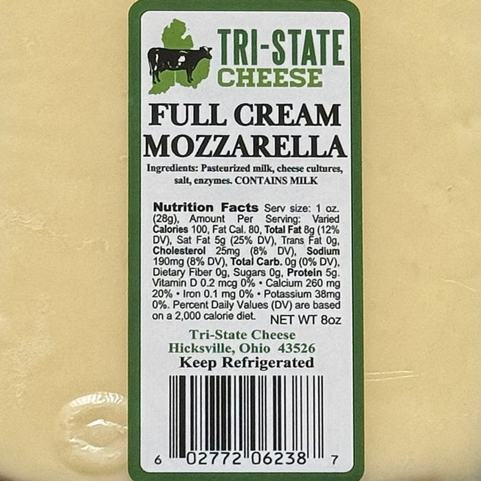Full Cream Mozzarella