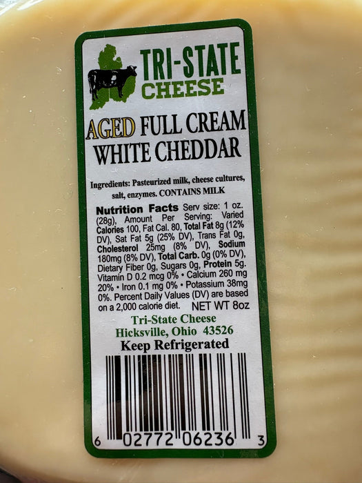 Aged Full Cream White Cheddar